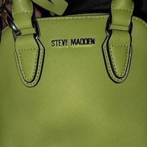 Yellow/olive steve madden bag